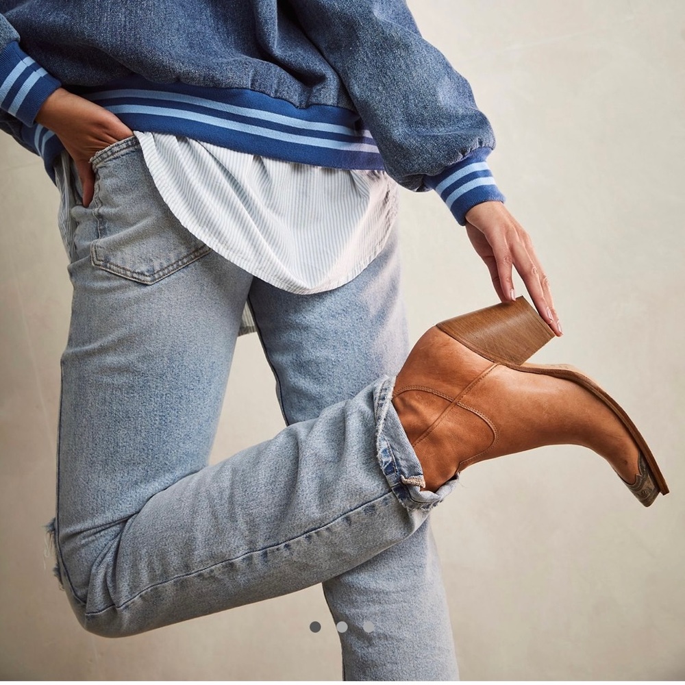 Braydon Western Boot Camel